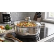 Kép 2/6 - Happy Cooking Rozsdamentes Lábas Üvegfedővel 4,5 L (RS-1227-24)