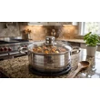 Kép 3/6 - Happy Cooking Rozsdamentes Lábas Üvegfedővel 4,5 L (RS-1227-24)