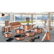 Kép 9/9 - Berlinger Haus Rose Gold alacsony lábas fedővel 28 cm (BH-1519) 