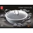 Kép 1/5 - Berlinger Haus Gray Stone Touch Line Indukciós Alacsony lábas fedővel 28 cm-es (BH-1158)