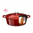 Kép 3/5 - La Cuisine Berry öntöttvas ovális lábas fedővel 29 cm-es (432028)