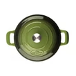 Kép 3/5 -  La Cuisine Green öntöttvas lábas fedővel 26 cm-es (432025)