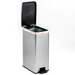 Kép 3/4 - CURVER SLIM fémhatású pedálos szemetes 40L (CU-976)