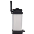 Kép 4/6 - CURVER SZELEKTÍV fémhatású pedálos szemetes 10L+18L (CU-981) 