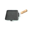 Kép 2/4 - Öntöttvas Grill Serpenyő 24x24 cm-es (10376)