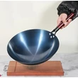 Kép 4/7 - Tradicionális kínai szénacél wok (10481)