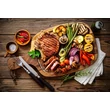 Kép 5/5 - Zománcozott Öntöttvas Grill-, Rostsütő (55010) 