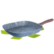 Kép 1/5 - Berlinger Haus Forest Line indukciós grill serpenyő 28 cm-es (BH-1208)