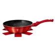 Kép 3/8 - Berlinger Haus Burgundy Metallic Line Wok 28 cm-es (BH-1267) 