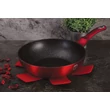 Kép 1/8 - Berlinger Haus Burgundy Metallic Line Wok 28 cm-es (BH-1267) 