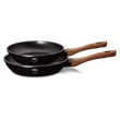 Kép 1/4 - Berlinger Haus Ebony Rosewood Collection indukciós serpenyő szett 22 / 26 cm-es (BH-1726)