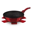 Kép 2/6 - Berlinger Haus Burgundy Metallic Line Wok 30 cm-es (BH-6166) 