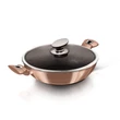 Kép 3/5 - Berlinger Haus Rose Gold Wok fedővel 30 cm-es (BH-7100) 