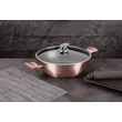 Kép 1/5 - Berlinger Haus Rose Gold Wok fedővel 30 cm-es (BH-7100) 