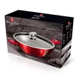 Kép 4/4 - Berlinger Haus Burgundy Wok fedővel 30 cm-es (BH-7110) 