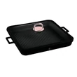 Kép 1/4 - Berlinger Haus Black Rose TitánPro bevonatú Grill serpenyő fedővel, 34x34 cm (BH-7789)