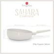 Kép 2/8 - Berlinger Haus Sahara TitánPro bevonatú Flip Serpenyő 26 cm-es (BH-8059)