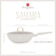 Kép 2/7 - Berlinger Haus Sahara TitánPro bevonatú Wok Fedővel 28 cm-es (BH-8064)