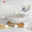 Kép 4/10 - Berlinger Haus Sahara TitánPro bevonatú Wok Fedővel 30 cm-es (BH-8065)