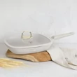 Kép 2/7 - Berlinger Haus Sahara Indukciós Grill Serpenyő fedővel 28 cm-es (BH-8067)