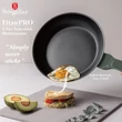 Kép 6/9 - Berlinger Haus Matte Green TitánPro bevonatú Serpenyő 24 cm-es (BH-8151)