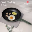Kép 5/9 - Berlinger Haus Matte Green TitánPro bevonatú Serpenyő 28 cm-es (BH-8152)