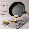 Kép 5/10 - Berlinger Haus Leonardo Nordic TitánPro bevonatú Serpenyő 28 cm-es (BH-8290)