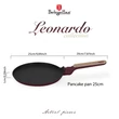 Kép 2/8 - Berlinger Haus Leonardo Nordic Indukciós palacsintasütő 25 cm-es (BH-8291)