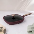 Kép 4/9 - Berlinger Haus Leonardo Nordic Indukciós Grill Serpenyő fedővel 28 cm-es (BH-8298)