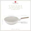 Kép 2/8 - Berlinger Haus Sahara Nordic TitánPro bevonatú Wok 28 cm-es (BH-8315)