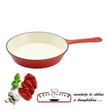 Kép 1/3 -  Zománcozott Öntöttvas Serpenyő 24 cm-es (12512)