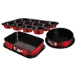 Kép 8/9 - Berlinger Haus Burgundy 3 részes tortaforma szett muffin sütővel (BH-7635)