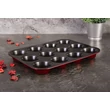Kép 1/3 - Berlinger Haus Burgundy Metallic Line muffinsütő -12 db-os (BH-1818)