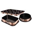 Kép 1/9 - Berlinger Haus Rose Gold 3 részes tortaforma szett muffin sütővel (BH-7636)