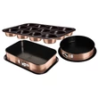 Kép 8/9 - Berlinger Haus Rose Gold 3 részes tortaforma szett muffin sütővel (BH-7636)