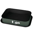 Kép 1/4 - Berlinger Haus Matte Green Szögletes kapcsos tortaforma TitánPro bevonat (BH-7942)