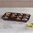 Kép 4/8 - Berlinger Haus Leonardo TitánPro bevonatú Muffinsütő - 12 db-os (BH-7945)