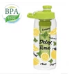 Kép 2/2 - Fruit Infuser Kulacs gyümölcstartóval 0,9 l-es (161648-001N)