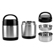 Kép 3/4 - Dupla Falú INOX Ételtermosz, Ételhordó 1,4 l-es (PH-10425)