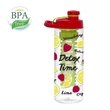 Kép 2/2 - STRAWBERRY Infuser Kulacs gyümölcstartóval 0,65 l-es (161668-002CS)