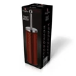 Kép 5/5 - Berlinger Haus Burgundy WC kefe INOX tartóval (BH-6511)