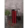Kép 1/5 - Berlinger Haus Burgundy WC kefe INOX tartóval (BH-6511)