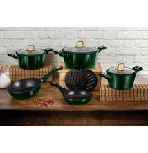 Berlinger Haus Smaragdzöld 10 részes edénykészlet (BH-6065) 