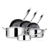 Berlinger Haus Eternal® 9 részes  INOX Edénykészlet (BH-8524)