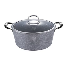 Berlinger Haus Gray Stone Touch Indukciós lábas fedővel 20 cm-es (BH-1151)