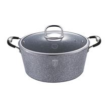 Berlinger Haus Gray Stone Touch Indukciós lábas fedővel 28 cm-es (BH-1153)