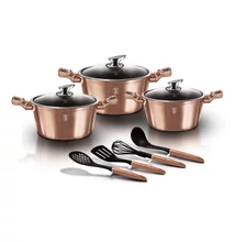 Berlinger Haus Rose Gold 10 részes edénykészlet (BH-6151) 
