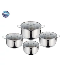 Berlinger Haus Silver Jewellery  8 részes LUXUS edénykészlet (BH-6663) 