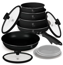 Berlinger Haus Matte Black 12 részes edénykészlet (BH-8248)