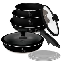 Berlinger Haus Matte Black 9 részes edénykészlet (BH-8257)